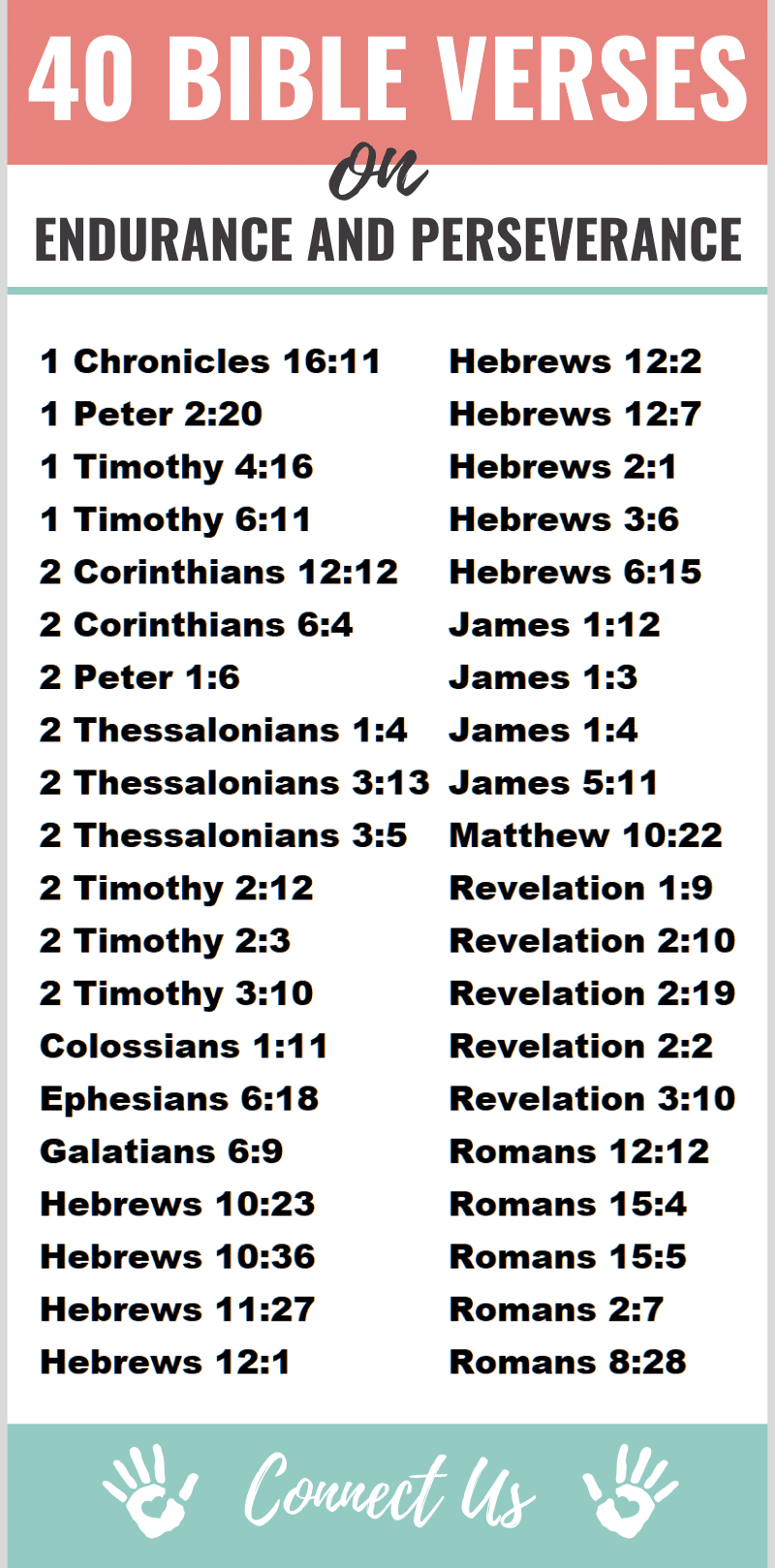 Bible Verses on Endurance and Perseverance