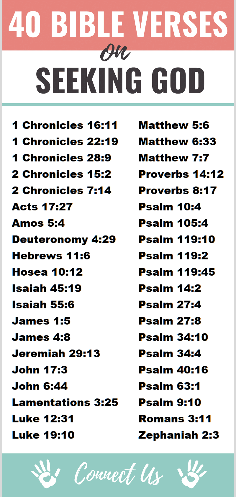 Bible Verses on Seeking God