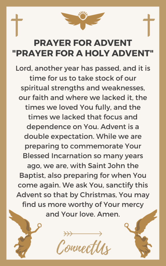 10 Strong Prayers for Advent ConnectUS