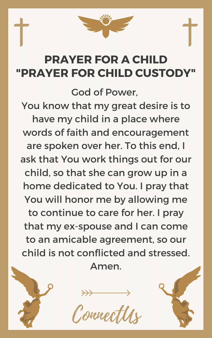prayer-for-child-custody