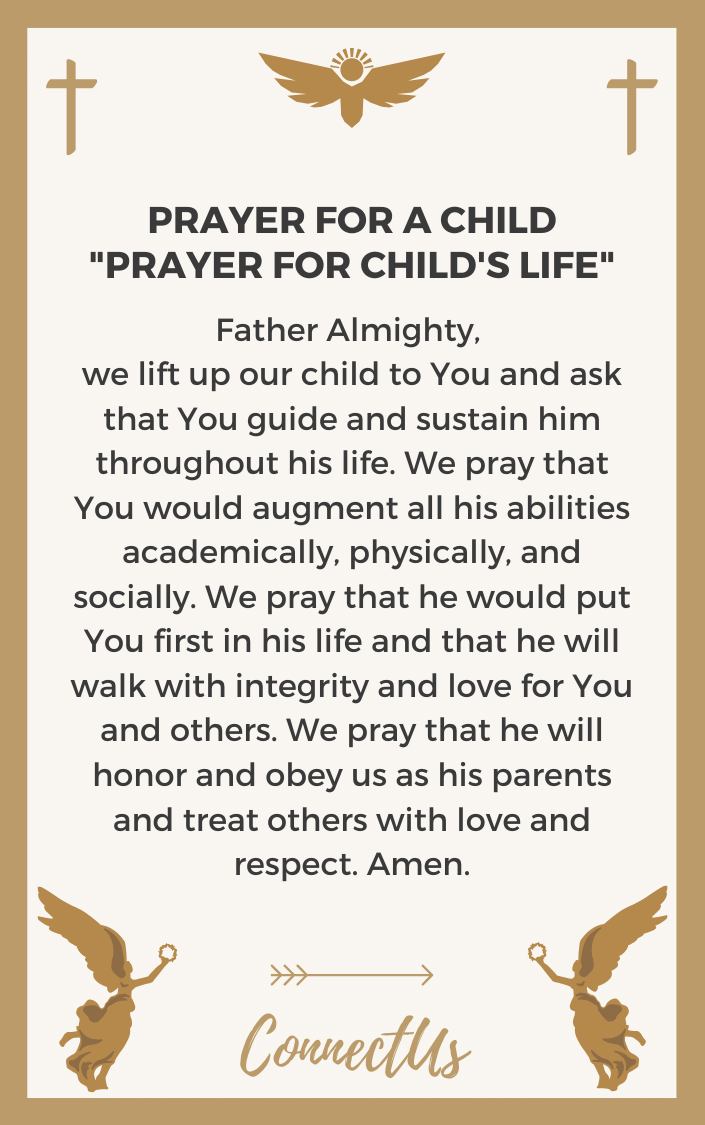 prayer-for-childs-life