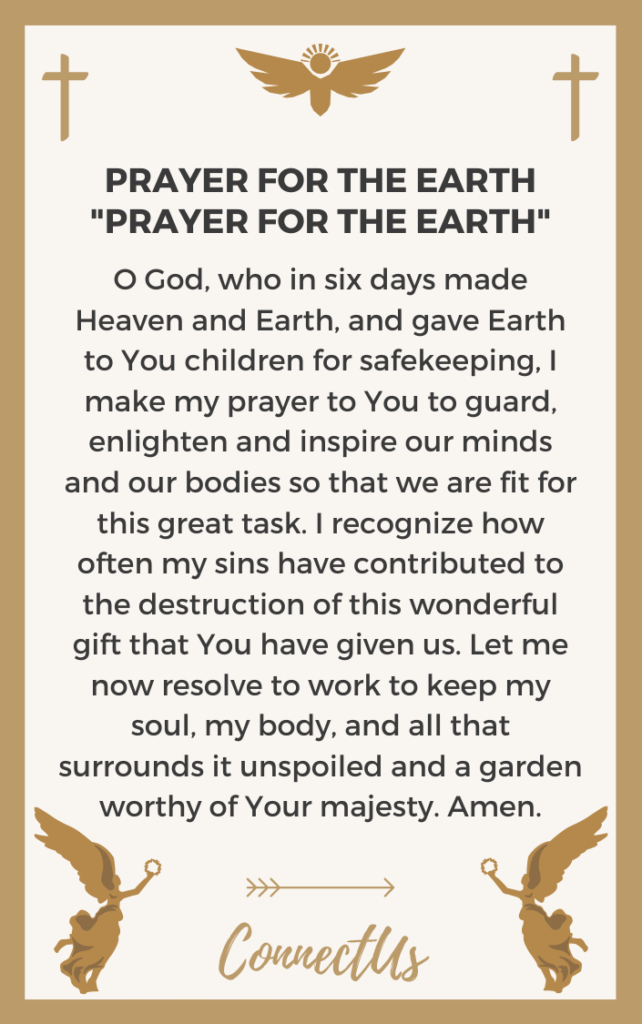 16 Powerful Prayers For The Earth Connectus