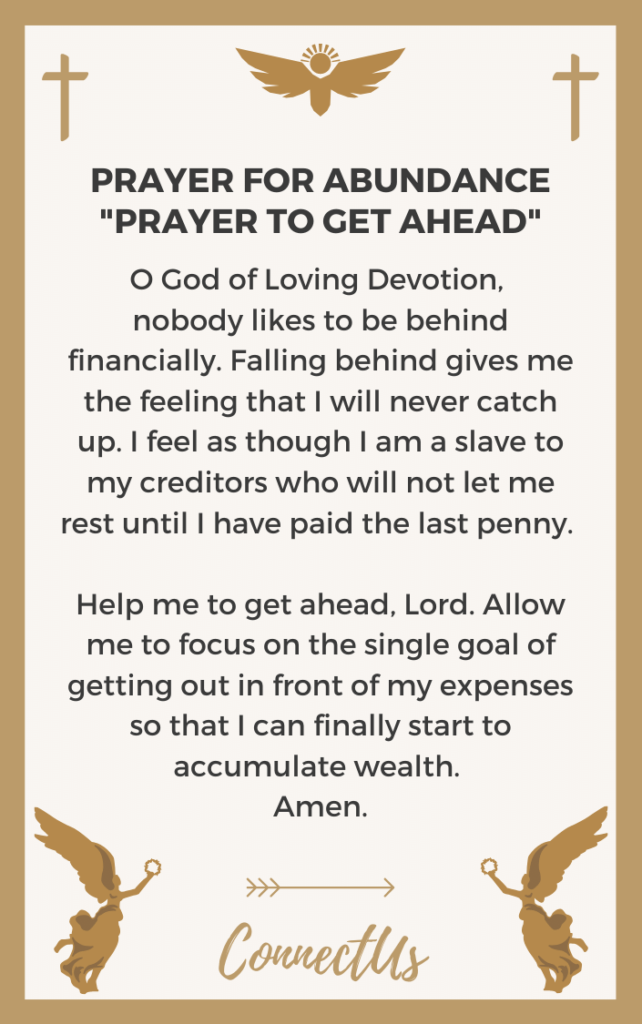 10 oraciones fuertes para la abundancia y la prosperidad - Amor A Cristo