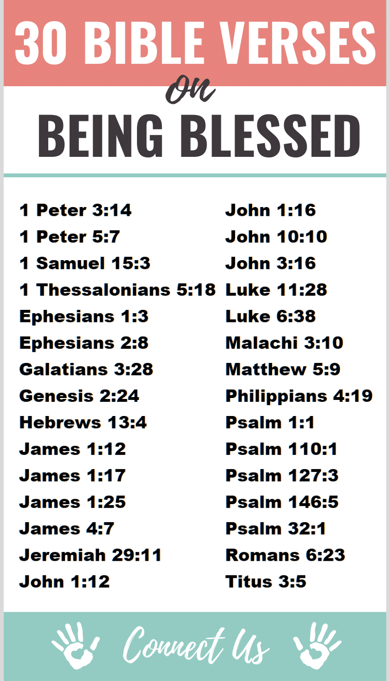 Bible Verses on Being Blessed