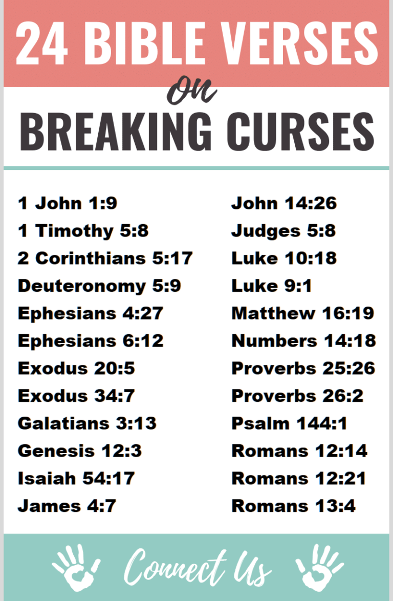 25 Most Powerful Bible Scriptures On Breaking Curses ConnectUS