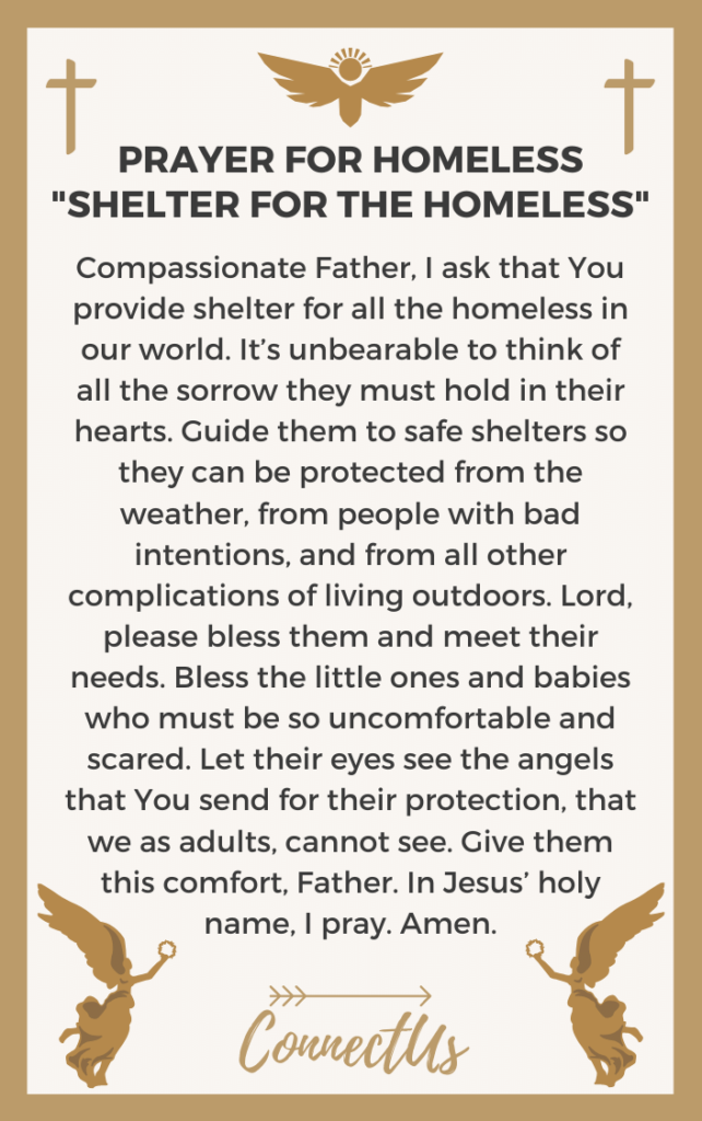 10 Powerful Prayers for Homeless ConnectUS