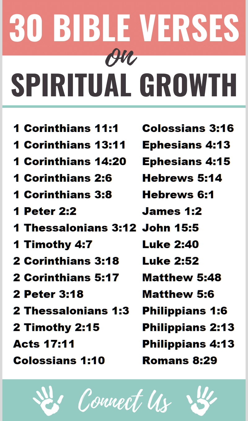 16 Bible Verses About Spiritual Growth  