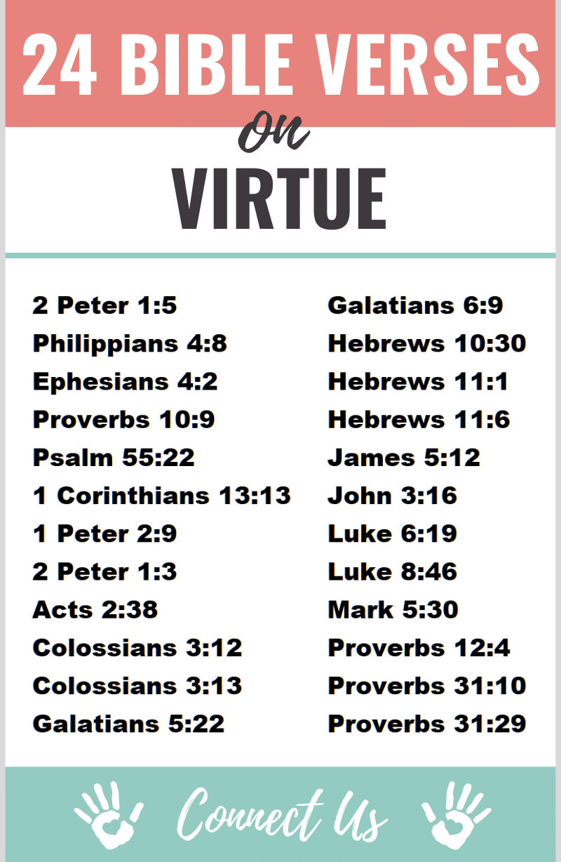 Bible Verses About Virtue Ethics